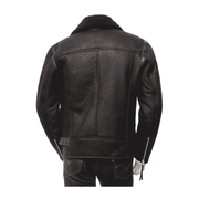 Mens Fur Leather Jacket - ZOQ Leather