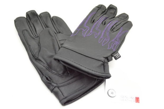 Leather Naked Motorcycle Gloves - ZOQ Leather