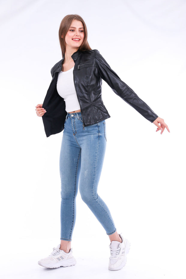 Venici Leather Biker Jacket - ZOQ Leather