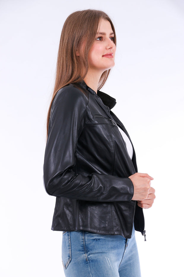 Venici Leather Biker Jacket - ZOQ Leather