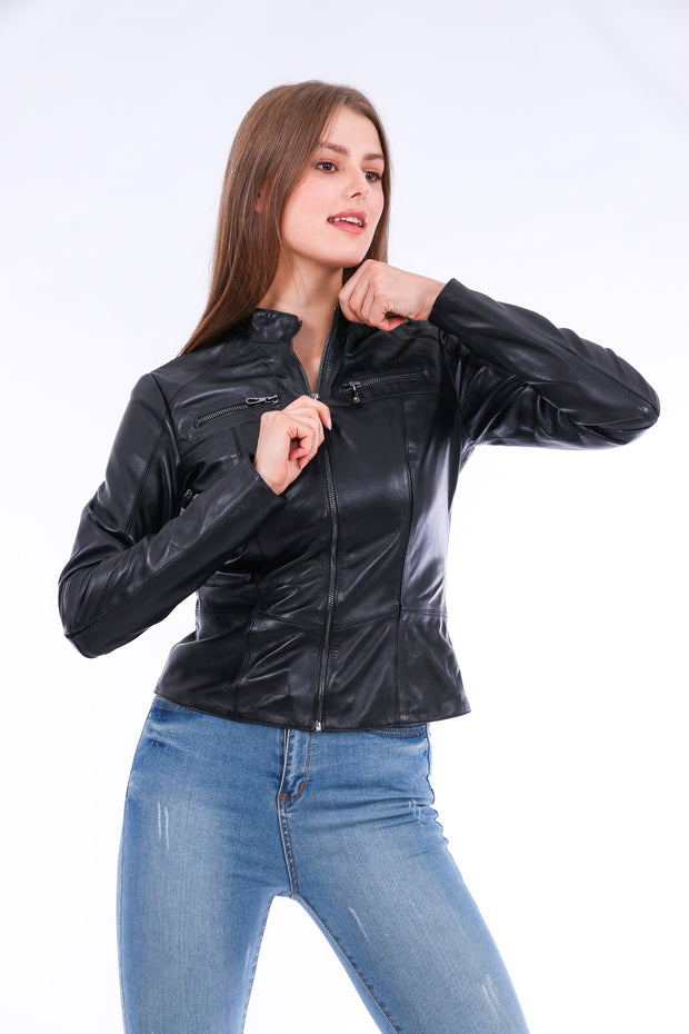 Venici Leather Biker Jacket - ZOQ Leather