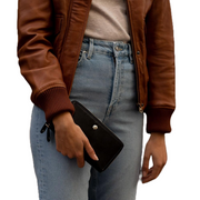 Chestnut Shearling Bomber - ZOQ Leather