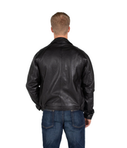 Classic Men's Lambskin Leather Jacket - ZOQ Leather
