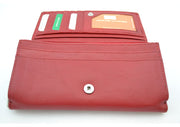 ZOQ Genuine Leather Women’s Wallet – Elegant & Spacious Long Clutch with Multiple Card Slots, Secure Zipper Pocket & Premium Craftsmanship | Handmade by ZOQ Leathers - ZOQ Leather
