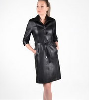 Handmade Genuine Leather Dresses Perfect for Women Daywear - ZOQ Leather