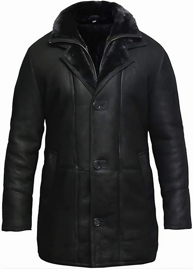 Men's Waterproof Duffle Trench Coat – Classic Hooded Raincoat for Fall & Winter, Windproof, Lightweight, with Zippered Pockets – Casual & Outdoor Wear - ZOQ Leather