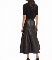 Skirts women leather Skirt in genuine black leather skirts women leather skirts - ZOQ Leather