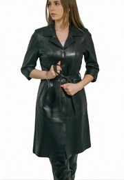 Handmade Genuine Leather Dresses Perfect for Women Daywear - ZOQ Leather