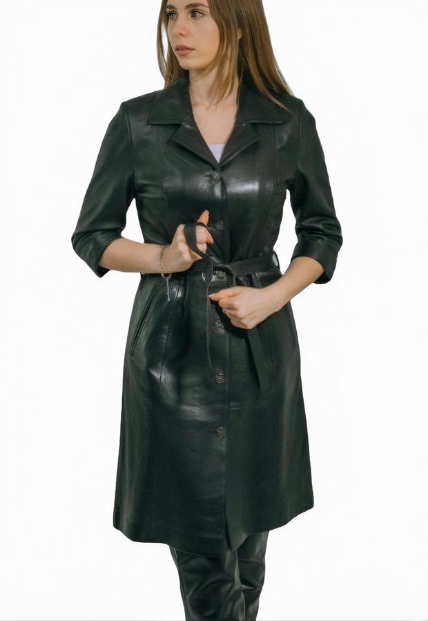 Handmade Genuine Leather Dresses Perfect for Women Daywear - ZOQ Leather