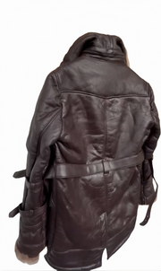 Men's Shearling Leather Aviator Jacket – Timeless Warmth & Style - ZOQ Leather