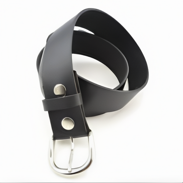 ZOQ Black Leather Belt for Men – Premium, Durable & Stylish Everyday Wear | ZOQ Leathers - ZOQ Leather
