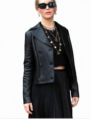 Black Leather Jacket - ZOQ Leather
