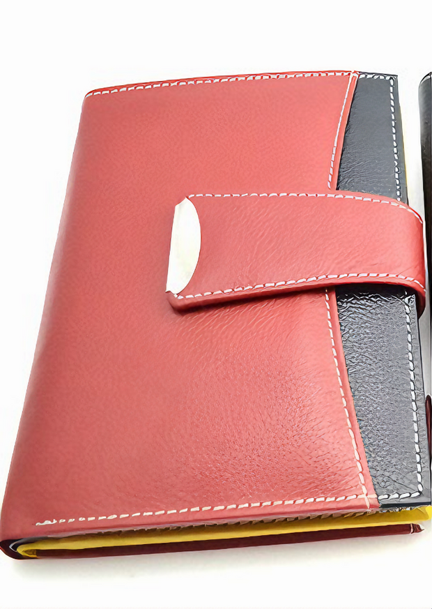 ZOQ Women’s Leather Wallet – Elegant Two-Tone Bifold | Slim & Stylish Card Holder - ZOQ Leather