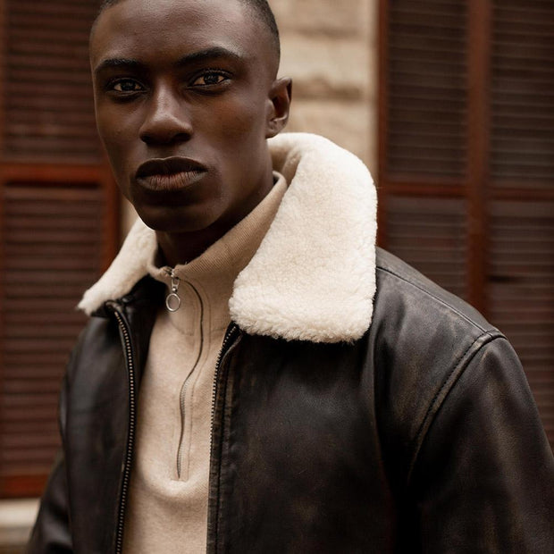 Harry Bomber Jacket - ZOQ Leather