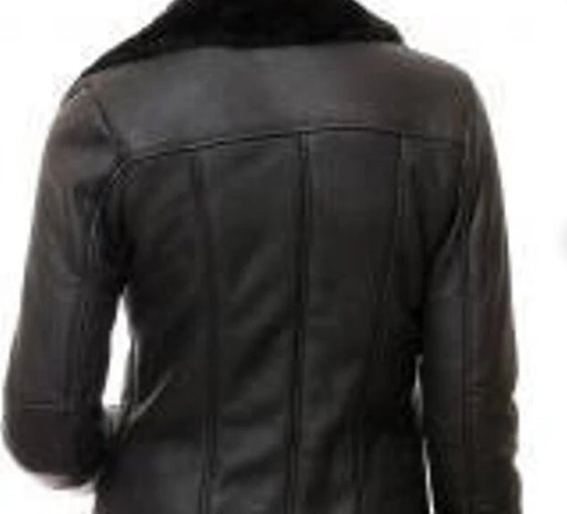 Women Lambskin Soft Real Leather Jacket Motorcycle Black Slim Fit Biker Jacket - ZOQ Leather